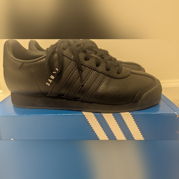 Adidas Men\'s Black Samba Sneakers